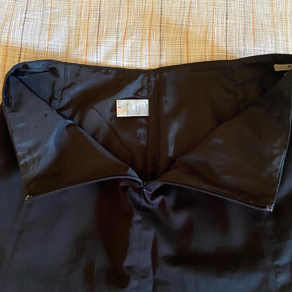 Black floral midi skirt - Picture 6 of 7